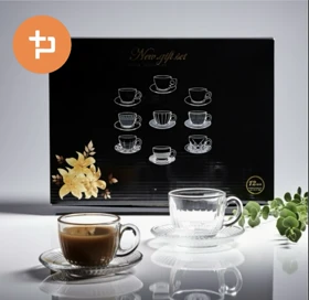 ست فنجان و نعلبکی چای خوری طرحدار