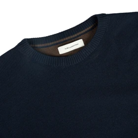 ام کی کالکشن تیشرت آستین بلند mk-21764-navy-blue