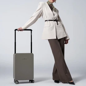 چمدان سایز کوچک رزمری مدل Rose Merry RL-601-2p-Small_Gray