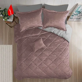 روتختی مینیمال مخمل طرح لوزی