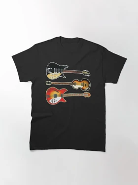 تیشرت گروه موسیقی beatles بیتلز Classic Vintage On Stages کد 183780