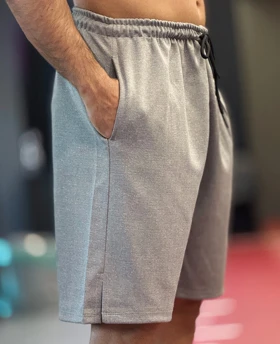 شلوارک بگ جردن (Jordan) پارچه غواصی لطیف با لوگو گلدوزی (ژله ای)