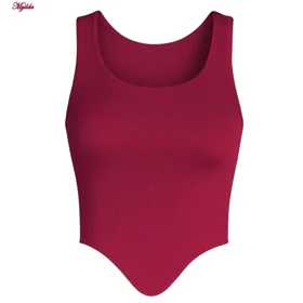 کراپ تاپ زنانه رنگ سرخابی ماییلدا مدل 5370-563