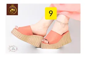 صندل و روفرشی لژدار تمام طبی زنانه 617-1
