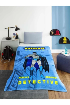 پتو یک نفره Özdilek مدل Batman Detective پلی‌استر - چندرنگ