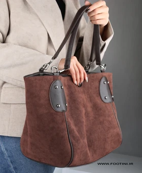 کیف زنانه جیر بغل چرم وارداتی 187 AM