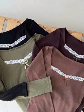 بلوز یقه گیپور