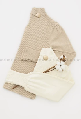 بلوز بافت یقه دکمه نما کد1004717