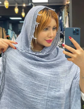 شال دور ریش وارداتی کد : L212
