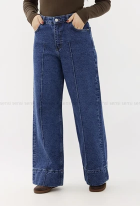 شلوار جین بگ کیلات سیم لاین کد1004866