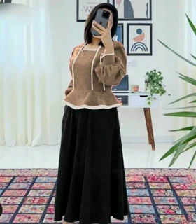 شومیز و دامن گلبهار