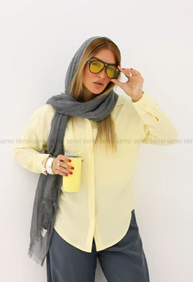 شومیز زنانه پری پشت زیپ کد1006419