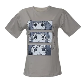 تیشرت زنانه نخ پنبه طرح کارتونی