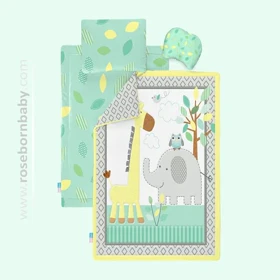 سرویس خواب رزبرن طرح brooks jungle