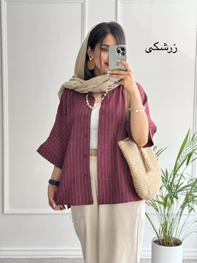 مانتو راه راه ترلان