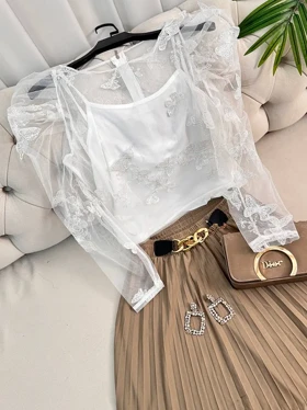 شومیز تور پروانه 3211