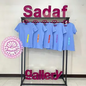 تیشرت یقه گرد آبی کژوالsinsay