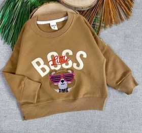 بلوز طرح خرس BOS مناسب 9 ماه تا 4 سال