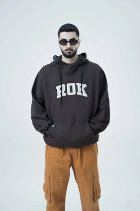 هودی مدل ROK قهوه ای outlet
