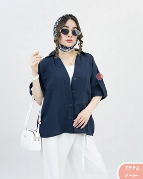 شومیز آستین پاگون 3668