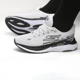 کفش و کتانی مردانه مدل اسکیچرز پرو SKECHERS PROPULSION رنگ سفید مشکی کد 48345