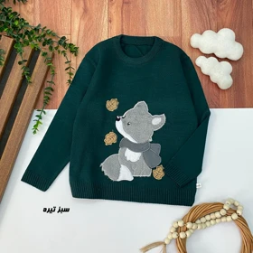 بلوز بافت مدل روباه پاییزی