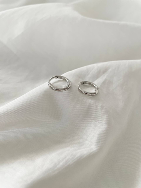 گوشواره حلقه‌ای ساده