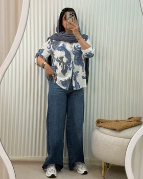 مانتو جلودکمه لینن