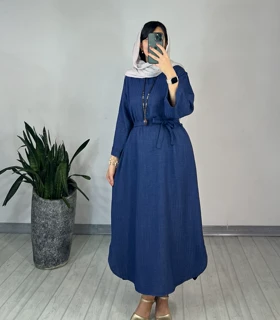 پیراهن مانتویی بلند دلاوا 1