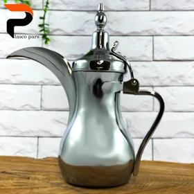 دله قهوه نقره ای سایز 26