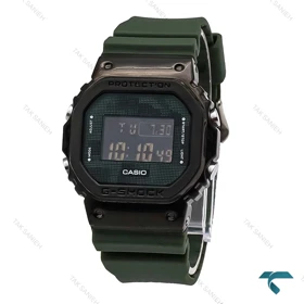 ساعت جیشاک GM5600 کاسیو مردانه سبز مشکی G-Shock-5827-G