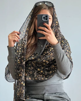 شال حریر دریس