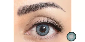 لنز طبی رنگی سالانه فستیوال Festival Morning Q (استعلام موجودی در واتساپ) (Ice Blue (آبی یخی))