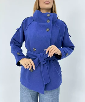 پالتو یقه ایستاده کد pm005 برند ردا