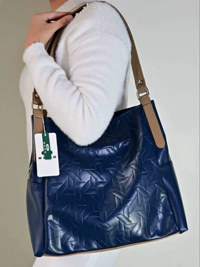 کیف دوشی زنانه بنو مدل قاصدک کد BENO 4942 (سرمه ای)