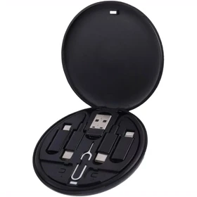مجموعه کابل و مبدل موبایل هایکواستار مدل HS-T09 با باکس نگهدارنده