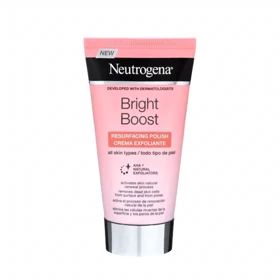 کرم لایه‌بردار صورت نوتروژینا مدل Bright Boost مناسب انواع پوست حجم 75 میلی‌لیتر