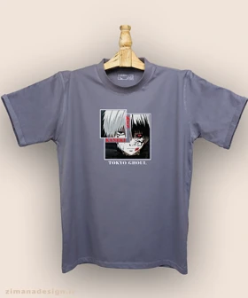 تیشرت مردانه و زنانه طرح توکیو غول شخصیت کانکی کد 954