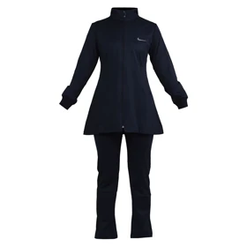 ست سویشرت و شلوار زنانه نایک مدل DS-Dri Fit-4K1058 سرمه ای