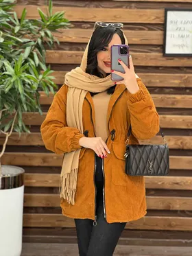 پالتو کبریتی کمرگت داخل ببعی