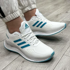 کتانی اسپرت مردانه مدل آدیداس ADIDAS رنگ سفید آبی