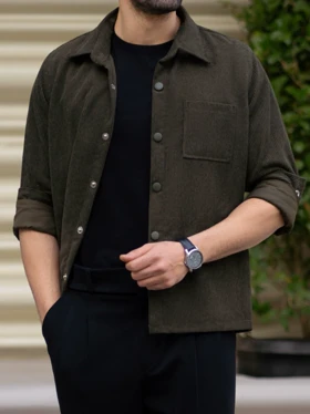 شکت کبرتی مخمل سبز کارلوتی کارلوتی کد sha142