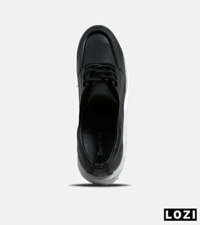 کفش کتانی مردانه مشکی BERSHKA