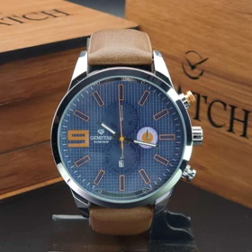 ساعت مچی مردانه جم استار Gemstar GS3012 موتور ژاپن و سبک 3موتوره (آبی1)