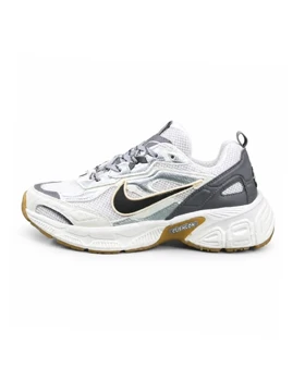 کفش کتانی مردانه مدل نایکیv5k سفید کرم طوسی Nike V5k