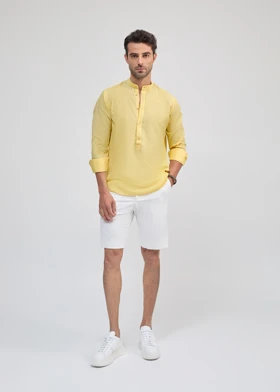 پیراهن راه راه لینن 2510122