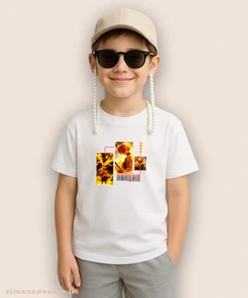 تیشرت بچگانه طرح شیطان کش شخصیت زنیتسو کد 962