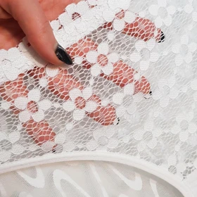 ست شورت و سوتین کارنا رز فنردار کد 105169 سفید