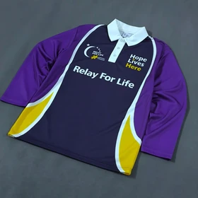 Size M-S تیشرت آستیندار سوزنی اورجینال برند RELAY FOR LIFE