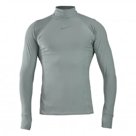 بلوز یقه اسکی ورزشی مردانه نایک مدل mub-8910 طوسی روشن